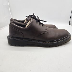 Dr Martens Kent Oxford Lace Up Shoes Smooth Leather Brown Mens Size 10 B21
